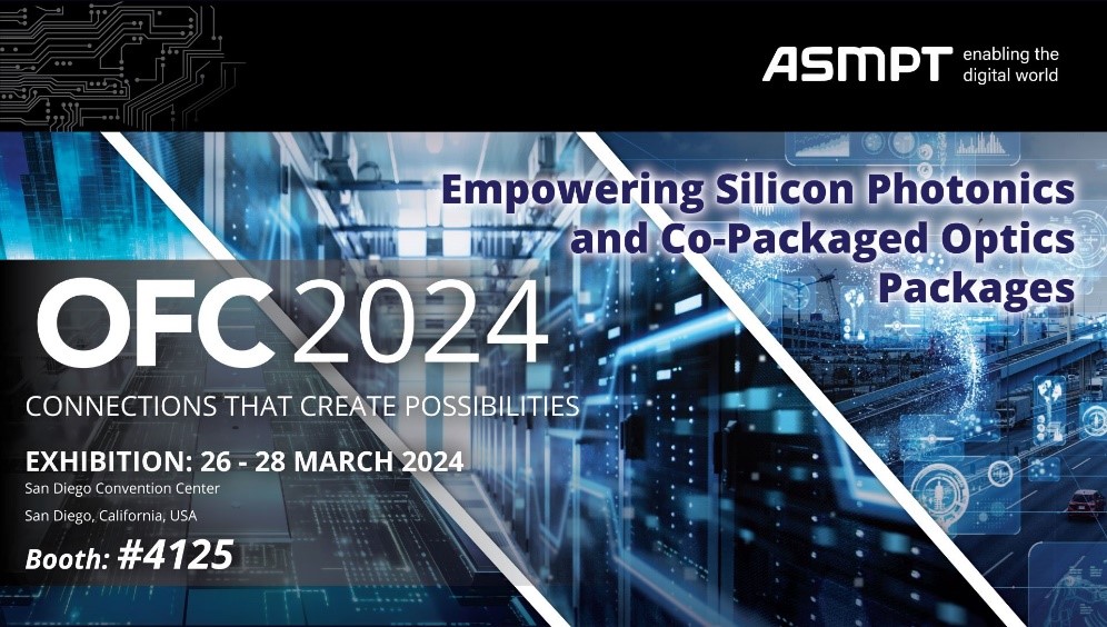 ASMPT AMICRA Highlights Co-Packaged Optics (CPO) Solution at OFC 2024